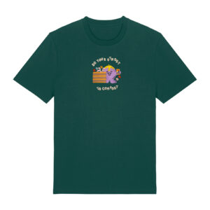 Do your utmost to compost - Unisex Adult T-shirt in Glazed Green